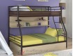 двухъярусная кровать Гранада-2 ПЯ цвет коричневый / дуб молочный Формула мебели