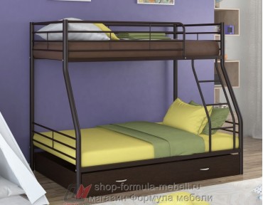 двухъярусная кровать Гранада-2 Я цвет коричневый / венге