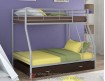 двухъярусная кровать Гранада-2 Я цвет серый / венге