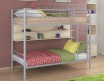 двухъярусная кровать Гранада-3 П цвет серый / дуб молочный, Формула мебели