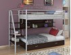 двухъярусная кровать Толедо ПЯ цвет серый / венге, Формула мебели
