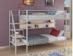двухъярусная кровать Толедо П цвет серый / дуб молочный