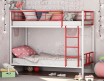 двухъярусная кровать Севилья-2-01 цвет белый / красный