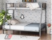 двухъярусная кровать Гранада-1 140 цвет серый / дуб Айленд