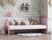 кровать Эвора-1 розовая
