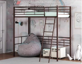 кровать-чердак Севилья-5.01 цвет коричневый, фабрика Формула мебели