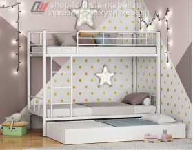 двухъярусная кровать Севилья-2 КВ цвет белая, Формула мебели
