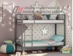 двухъярусная кровать Севилья-2 цвет серый, Формула мебели